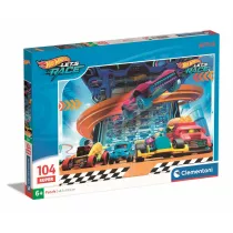 Puzzle 104 Super Kolor Hot Wheels Clementoni