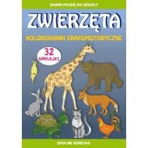 Zwierz�ta. Kolorowanki grafomotoryczne