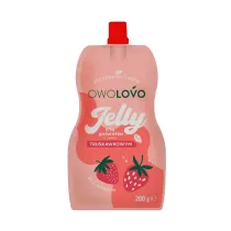 Owolovo Jelly - Galaretka o smaku truskawkowym 200 g