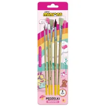 p�dzelki z naturalnego w�osia Minionki 5 szt