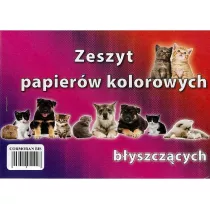 Cormoran Zeszyt papierw kolorowych A5 byszczcych