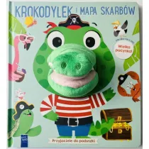 Krokodylek i mapa skarb�w. Przyjaciele do poduszki