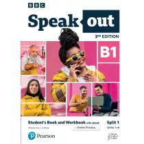 Speakout 3rd Edition B1. Split 1. Student's Book and Workbook + Ksi��ka w wersji cyfrowej