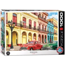 Puzzle 1000 el. Hawana, Kuba Eurographics