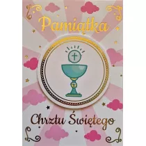 Yeku Karnet Chrzest dziewczynka