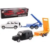 Samochd z przyczep roboty drogowe metal mix Pro Kids