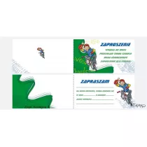 Stamp Zaproszenia Young Ch�opiec wz�r nr 04 10 szt.