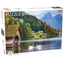Puzzle 500 el. Landscape. Swans on a Lake Tactic