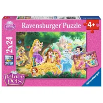 Puzzle 2x24 Disney Princess Friends Ravensburger