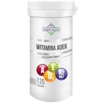 Soul Farm Witamina ADEK dla os�b powy�ej 75. roku �ycia 800 mcg + 50 mcg + 12 mg + 75 mcg Suplement diety 120 kaps.