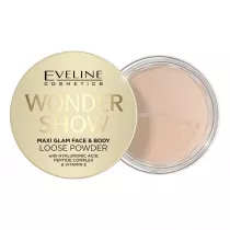 Eveline Cosmetics Wonder Show Maxi Glam Face & Body puder sypki rozwietlajcy do twarzy i ciaa 6 g