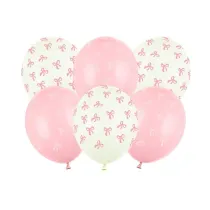 PartyDeco Balony Kokardki mix 30cm
