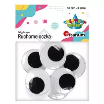 Titanum Oczy bez kleju i rz�s 4 cm