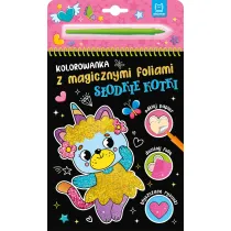 Kolorowanka z magicznymi foliami. S�odkie kotki