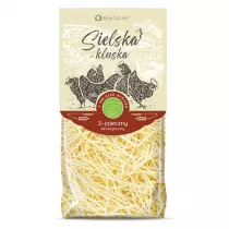 Bartolini Sielska Kluska Makaron 100% Durum 2-jajeczny krajanka cienka 250 g Bio