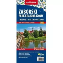 Mapa turyst. - Zaborski Park Krajobrazowy 1:25 000