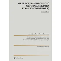 DORA Operacyjna odporno�� cyfrowa sektora finansowego. Komentarz