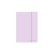 Brulion A5 z gumk pastel powder purple Coolpack 20873CP linia 80 kartek
