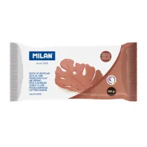 Milan Glina do modelowania Air-Dry br�zowa 400g