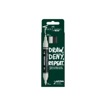 Marker akrylowy Multimark Faber-Castell czarny i bia�y 2 sztuki