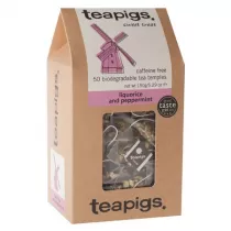 teapigs Herbata zioowa Liquorice & Peppermint 50 x 2.5 g