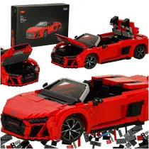 Samoch�d Rastar 93800 AUDI R8 Spyder 1:14 klocki (uszkodzone opakowanie)