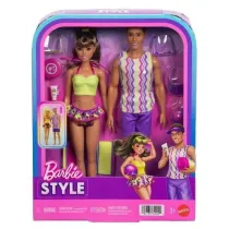 Barbie Barbie i Ken na pla�y Mattel
