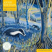 Puzzle 1000 Foraging by Moonlight Annie Soudain Flame Tree