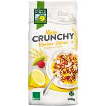 Bohlsener Muehle Crunchy jogurtowo - cytrynowe z malinami 400 g Bio