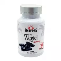 Proherbis Wgiel aktywny Suplement diety 100 kaps.