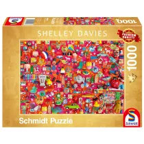 Puzzle 1000 el. Zabawki retro Schmidt