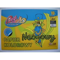 Alfa Pastello Papier kolorowy neonowy samoprzylepny