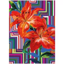 Museums & Galleries Karnet B6 z kopert� Floral Maze