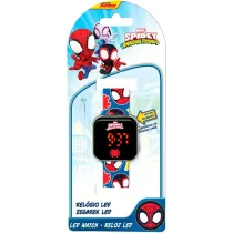 Zegarek LED z kalendarzem Spidey SPF4018