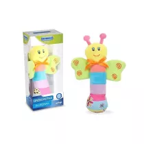 Grzechotka pluszowa motylek E-Edu Artyk