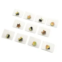 Gumka do w�os�w ozdobna 4x3,5cm MIX Adar