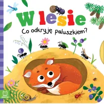 W lesie. Co odkryj paluszkiem?