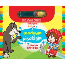 Odkrywaj kolory z wodnym pisakiem. Czerwony Kapturek