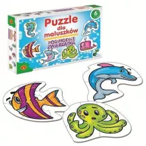 Puzzle dla maluszkw 6 el. Podwodne zwierzta Alexander