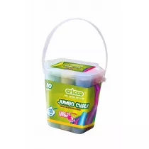 Cricco Kreda kolorowa Jumbo w wiaderku 10 szt.