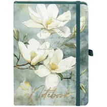 Antra Notes B6 Kratka Botonical Magnolia