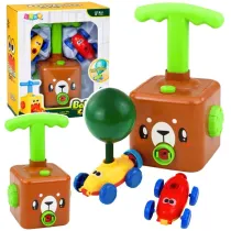 Zabawka edukacyjna wyrzutnia balon�w autek Mi� LeanToys