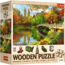 Puzzle drewniane 501 el. Central Park, Manhattan, Nowy Jork Trefl