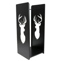 Dstal Kosz na drewno z wycitym wzorem Jele