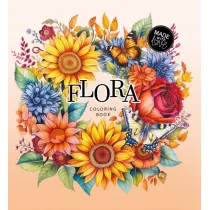 Kolorowanka 160x160 Flora Kwiaty