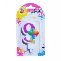 Mk Trade wieczka urodzinowa "9" z balonikami SF-907-9