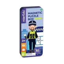 Puzzle Magnetyczne podr�ne Policjant mierEdu