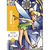 Art therapy. Kolorowanka antystresowa. Disney. Witrae. Magia kolorw. Zagadkowe rysunki