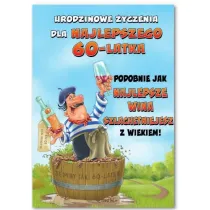 Trend Kartka okoliczno�ciowa Urodziny 60 MF22
