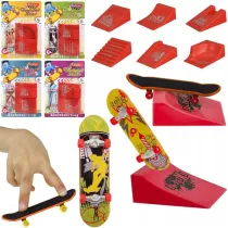 Mini deskorolka z ramp MIX Trifox